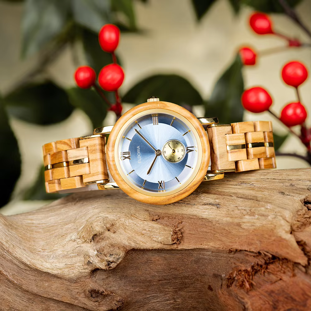 Holzuhr Eldoria - Limited Edition