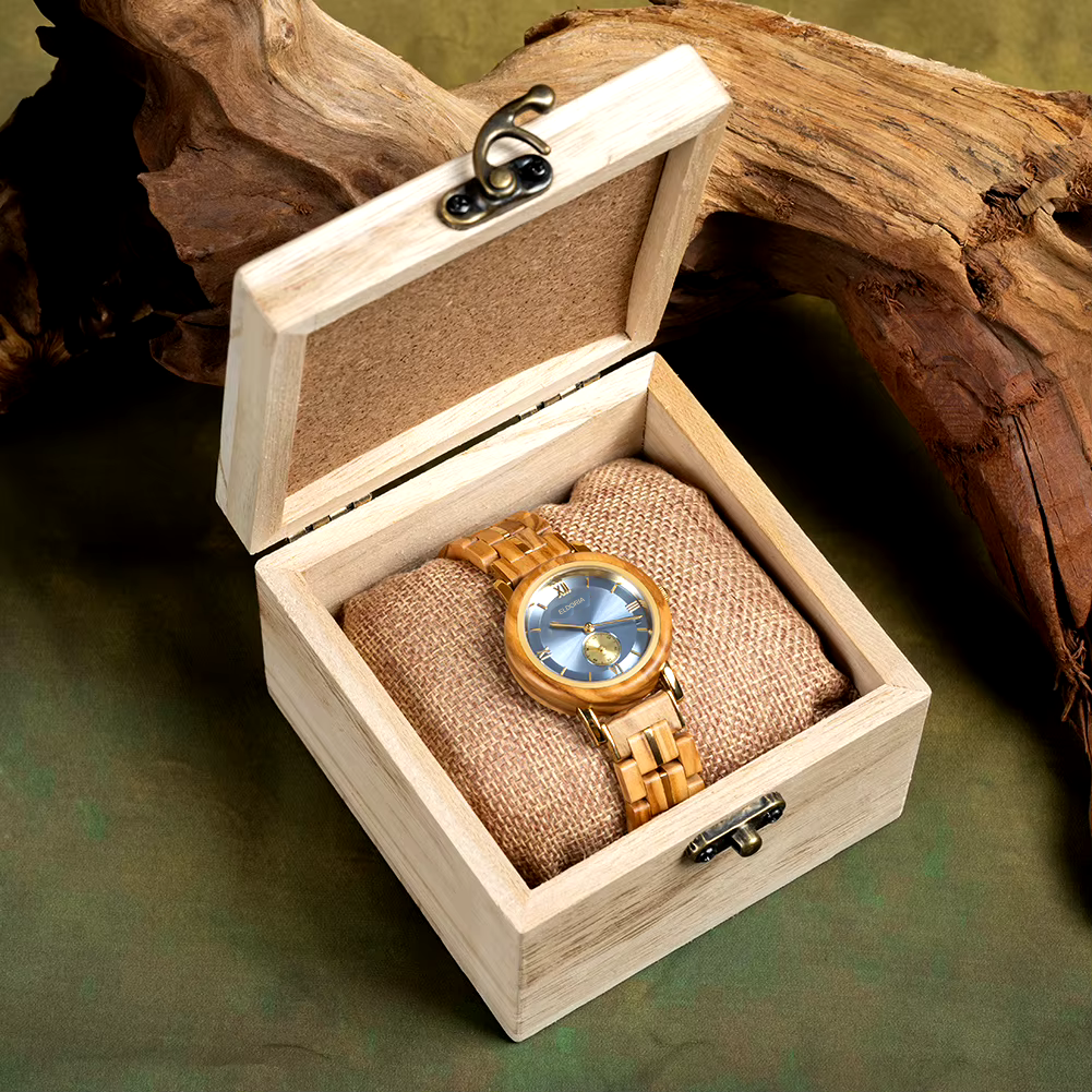 Holzuhr Eldoria - Limited Edition