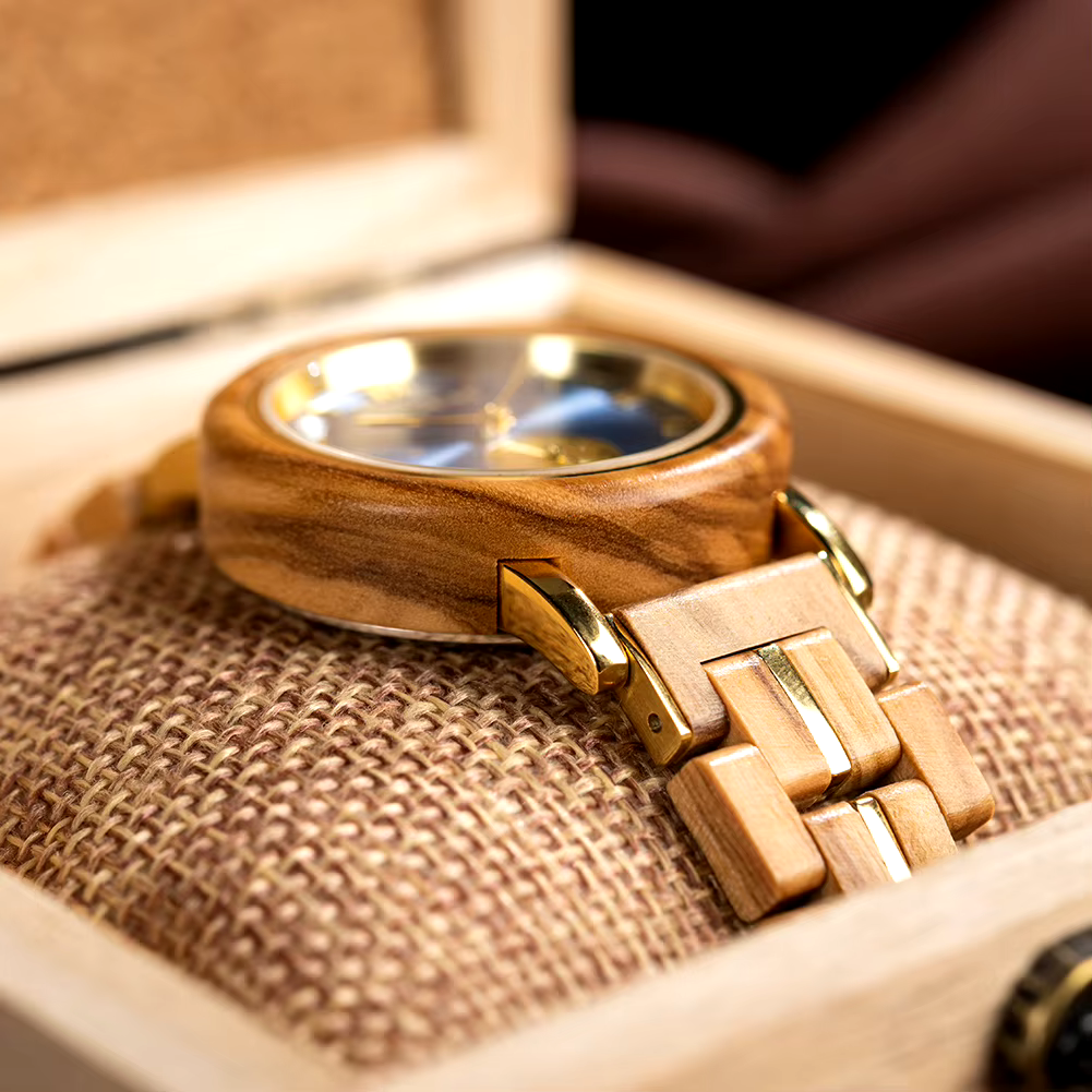 Holzuhr Eldoria - Limited Edition