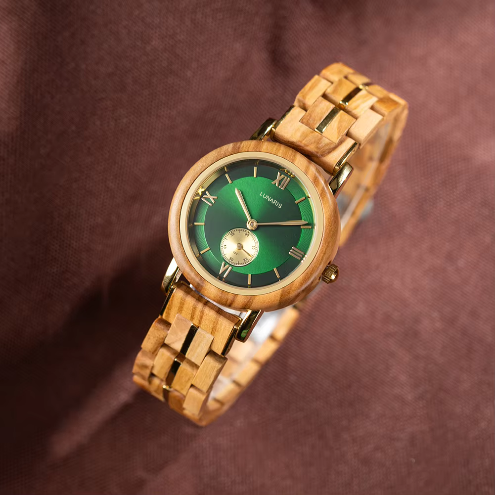 Holzuhr Lunaris - Limited Edition