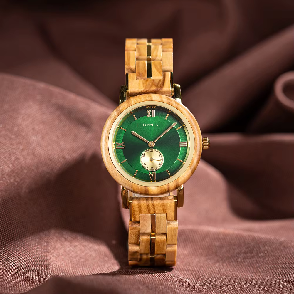 Holzuhr Lunaris - Limited Edition