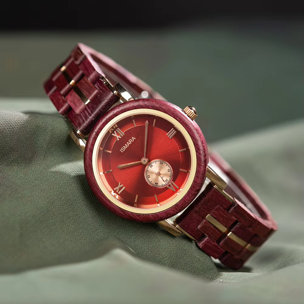 Holzuhr Ismara - Limited Edition