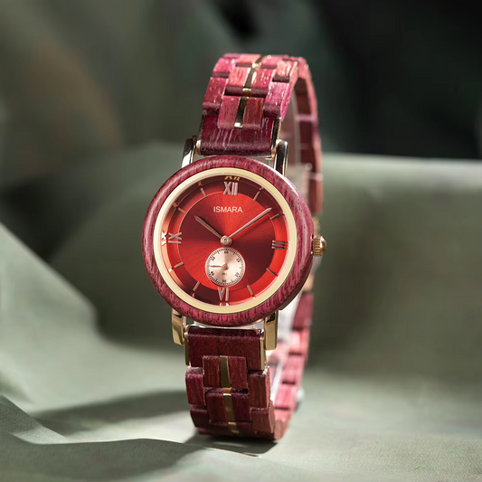 Holzuhr Ismara - Limited Edition